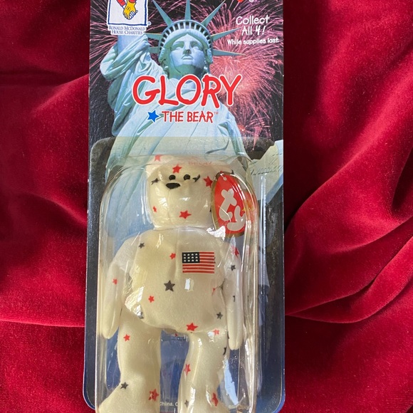 2 TY Patriotic Bears 1-7”, 1-5” - Picture 13 of 14